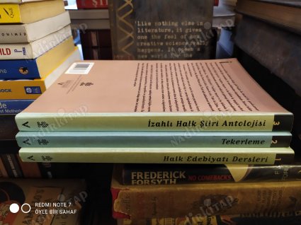 Boratav Arşivi'nden 3 Kitap Takım / Halk Edebiyatı Dersleri - Tekerleme - İzahlı Halk Şiir Antolojisi
