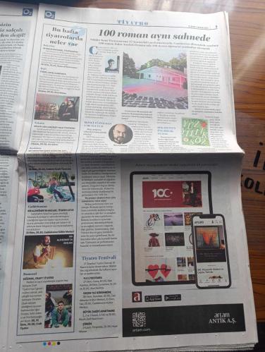 Oksijen Gazetesi - Turkish Newspaper - 27 Ekim 2 Kasım 2023 - gündem Atatürk filmleri ve dizileri - Disney+'ın Atatürk 1881 1919 projesinin 144 dakikalık ilk filmi 3  Kasımda sinemalarda Fotoğrafı - bu hafta gösterime giren son akşam yemeği cumhuriyetin ilan edileceği günün bir gece öncesini anlatıyor - Zübeyde analar ve oğullar filmi ise aileye odaklanıyor - AA Architecture Cumhuriyet nice 100 yıllara - Mudo en rahat ettiğimiz yer cumhuriyetimiz Atatürk fotoğraflı - Erol Evgin 29 Ekim gecesi Küçükçekmece'de şarkılarını söyleyecek - Erol Evgin röportajı - 80'lerden bugüne Türkiye'nin siyasi atmosferinde hangi dizileri izledik - Cumhuriyetin 100. Yaşını bir müze ile kutlamak - Türkiye İş Bankası resim heykel müzesi açılıyor hem de Türkiye Cumhuriyeti'nin tam 100. Doğum gününde - cumhuriyetin ilanını tarihçilik metotları ile araştırmalıyız Taha Akyol - Cumhuriyet devrimci hükümetin başlangıcı oldu - Doğan kitap Cumhuriyet'e mektup yaz  - Hasan Can Kaya röportaj -  29 Ekim 1923