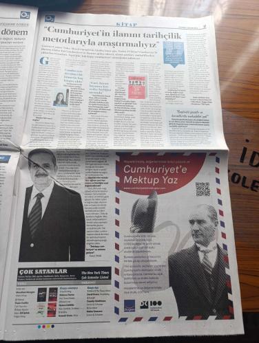 Oksijen Gazetesi - Turkish Newspaper - 27 Ekim 2 Kasım 2023 - gündem Atatürk filmleri ve dizileri - Disney+'ın Atatürk 1881 1919 projesinin 144 dakikalık ilk filmi 3  Kasımda sinemalarda Fotoğrafı - bu hafta gösterime giren son akşam yemeği cumhuriyetin ilan edileceği günün bir gece öncesini anlatıyor - Zübeyde analar ve oğullar filmi ise aileye odaklanıyor - AA Architecture Cumhuriyet nice 100 yıllara - Mudo en rahat ettiğimiz yer cumhuriyetimiz Atatürk fotoğraflı - Erol Evgin 29 Ekim gecesi Küçükçekmece'de şarkılarını söyleyecek - Erol Evgin röportajı - 80'lerden bugüne Türkiye'nin siyasi atmosferinde hangi dizileri izledik - Cumhuriyetin 100. Yaşını bir müze ile kutlamak - Türkiye İş Bankası resim heykel müzesi açılıyor hem de Türkiye Cumhuriyeti'nin tam 100. Doğum gününde - cumhuriyetin ilanını tarihçilik metotları ile araştırmalıyız Taha Akyol - Cumhuriyet devrimci hükümetin başlangıcı oldu - Doğan kitap Cumhuriyet'e mektup yaz  - Hasan Can Kaya röportaj -  29 Ekim 1923