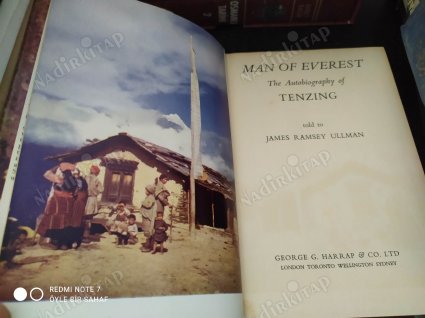 Man of Everest - The Autobiography of Tenzing (Everest'e Tırmanan İlk Asyalı, Tenzing'in Otobiyografisi)