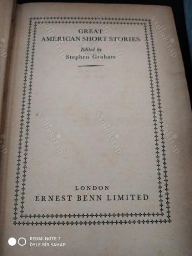 Great American Short Stories (Harika Kısa Amerikan Hikayeleri)