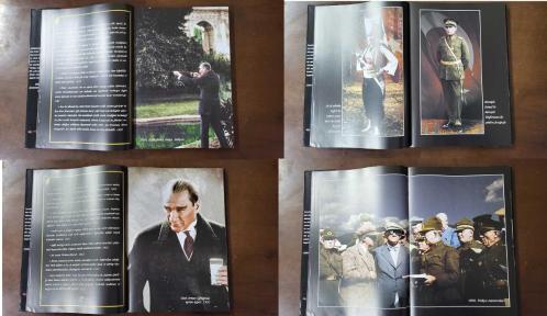 ATATÜRK, ANKARA TİCARET ODASI (ATO) ÇEŞİTLİ FOTOĞRAFLARLA BÜYÜK BOY MUSTAFA KEMAL ATATÜRK KİTABI - KUTULU ve CİLTLİ - 10 KASIM 1938 - 29 EKİM 1923 - 19 MAYIS 1919 - 23 NİSAN 1920 - 30 AĞUSTOS ZAFER BAYRAMI - CUMHURİYET BAYRAMI - ULUSAL EGEMENLİK  ve ÇOCUK BAYRAMI - GENÇLİK ve SPOR BAYRAMI - İSMET İNÖNÜ - SABİHA GÖKÇEN - AFET İNAN & YUNUS NADİ - MAKBULE HANIM - ERTUĞRUL YATI - YALOVA MİLLET ÇİFTLİĞİ