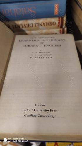 The Advanced Learner's Dictionary of Current English