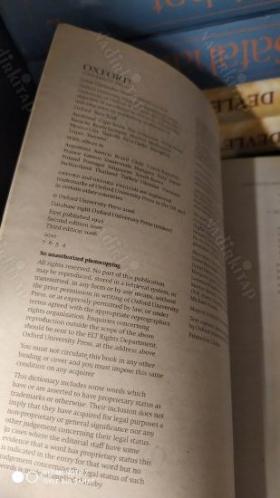 Oxford Wordpower Dictionary English - 3rd Edition