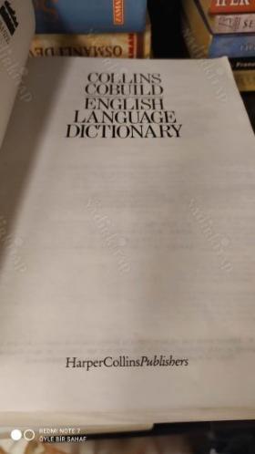 Collins Cobuild English Language Dictionary - Helping Learners with Real English