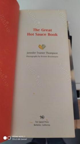 The Great Hot Sauce Book (Büyük Acı Sos Kitabı)