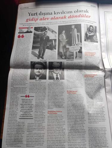 Oksijen Gazetesi - Turkish Newspaper - 27 Ekim 2023 - Cumhuriyet Bayramı kutlu olsun 100 yıllık gurur - 100 yılın yarası ve çaresi yazan Selçuk Şirin - Atatürk'ün asıl şahsi meselesi türkçeydi yazan İzzettin Çalışlar - 102 yaşında bir Cumhuriyet abidesi Nermin Abadan Unat -  Atatürk'ün heykelini yapan ilk Türk kızı Sabiha Bengütaş Fotoğrafı - ilk Türk operası Adnan Saygun fotoğraf - Anadolu'dan NASA'ya Necdet Eraslan Fotoğrafı - NASA'daki  ilk Türk kadını Dilhan Ezer Eryurt - zoolog Fahire Battalgazi Fotoğrafı - Atatürk'ün eşi Latife değişim isteyen Türkiye için müstesna bir gelindi Fotoğrafı - Türkiye'nin ilk kadın valisi Lale Aytaman Fotoğrafı - Çukurova fatihi Müfide İlhan - bir milleti zamanda yolculuğa çıkaran dört Kadın Muhibbe Darga Muazzez İlmiye Çığ Jale İnan ve Halet Çambel Fotoğrafı - Hasan Ali Yücel ikiz çocukları Can ve Canan Yücel ile fotoğraf - köy enstitüleri 100 yılın yarası - Cumhuriyet mimarı tarihine bakışı da  değiştirdi - Anıtkabir bize ne anlatıyor - 29 Ekim 1923