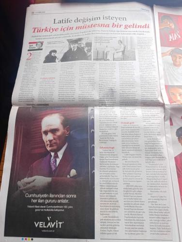 Oksijen Gazetesi - Turkish Newspaper - 27 Ekim 2023 - Cumhuriyet Bayramı kutlu olsun 100 yıllık gurur - 100 yılın yarası ve çaresi yazan Selçuk Şirin - Atatürk'ün asıl şahsi meselesi türkçeydi yazan İzzettin Çalışlar - 102 yaşında bir Cumhuriyet abidesi Nermin Abadan Unat -  Atatürk'ün heykelini yapan ilk Türk kızı Sabiha Bengütaş Fotoğrafı - ilk Türk operası Adnan Saygun fotoğraf - Anadolu'dan NASA'ya Necdet Eraslan Fotoğrafı - NASA'daki  ilk Türk kadını Dilhan Ezer Eryurt - zoolog Fahire Battalgazi Fotoğrafı - Atatürk'ün eşi Latife değişim isteyen Türkiye için müstesna bir gelindi Fotoğrafı - Türkiye'nin ilk kadın valisi Lale Aytaman Fotoğrafı - Çukurova fatihi Müfide İlhan - bir milleti zamanda yolculuğa çıkaran dört Kadın Muhibbe Darga Muazzez İlmiye Çığ Jale İnan ve Halet Çambel Fotoğrafı - Hasan Ali Yücel ikiz çocukları Can ve Canan Yücel ile fotoğraf - köy enstitüleri 100 yılın yarası - Cumhuriyet mimarı tarihine bakışı da  değiştirdi - Anıtkabir bize ne anlatıyor - 29 Ekim 1923