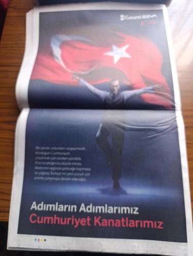 Oksijen Gazetesi - Turkish Newspaper - 27 Ekim 2023 - Cumhuriyet Bayramı kutlu olsun 100 yıllık gurur - 100 yılın yarası ve çaresi yazan Selçuk Şirin - Atatürk'ün asıl şahsi meselesi türkçeydi yazan İzzettin Çalışlar - 102 yaşında bir Cumhuriyet abidesi Nermin Abadan Unat -  Atatürk'ün heykelini yapan ilk Türk kızı Sabiha Bengütaş Fotoğrafı - ilk Türk operası Adnan Saygun fotoğraf - Anadolu'dan NASA'ya Necdet Eraslan Fotoğrafı - NASA'daki  ilk Türk kadını Dilhan Ezer Eryurt - zoolog Fahire Battalgazi Fotoğrafı - Atatürk'ün eşi Latife değişim isteyen Türkiye için müstesna bir gelindi Fotoğrafı - Türkiye'nin ilk kadın valisi Lale Aytaman Fotoğrafı - Çukurova fatihi Müfide İlhan - bir milleti zamanda yolculuğa çıkaran dört Kadın Muhibbe Darga Muazzez İlmiye Çığ Jale İnan ve Halet Çambel Fotoğrafı - Hasan Ali Yücel ikiz çocukları Can ve Canan Yücel ile fotoğraf - köy enstitüleri 100 yılın yarası - Cumhuriyet mimarı tarihine bakışı da  değiştirdi - Anıtkabir bize ne anlatıyor - 29 Ekim 1923