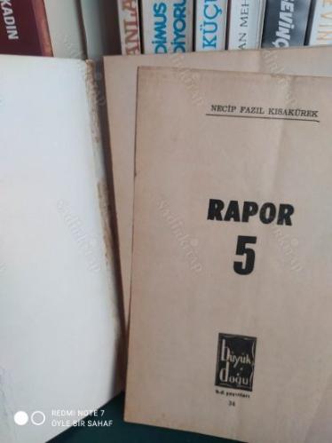Rapor Dergi-Kitap 5 / Haziran 1979