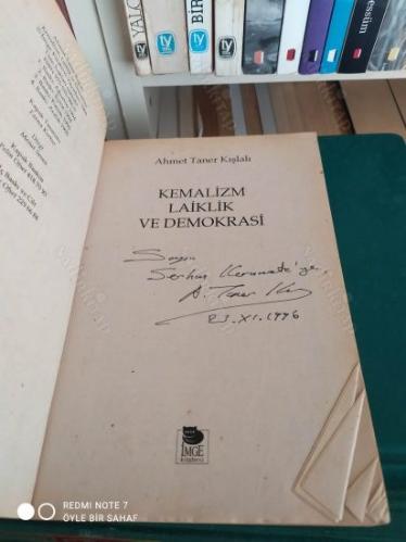 Kemalizm Laiklik ve Demokrasi (İthaflı İmzalı)