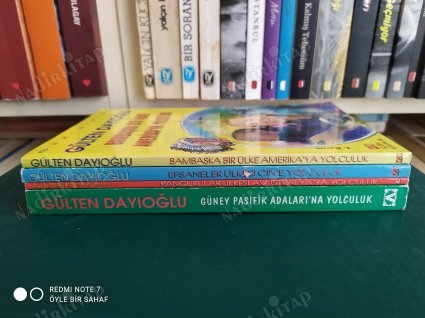 Gezi Dizisi Lotu 4 Kitap Takım (Güney Pasifik Adasına Yolculuk / Avusturalya'ya Yolculuk / Çin'e Yolculuk / Amerika'ya Yolculuk)