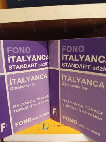Fono İtalyanca Standart Sözlük - İtalyanca Öğrenenler için (İtalyanca - Türkçe / Türkçe - İtalyanca)