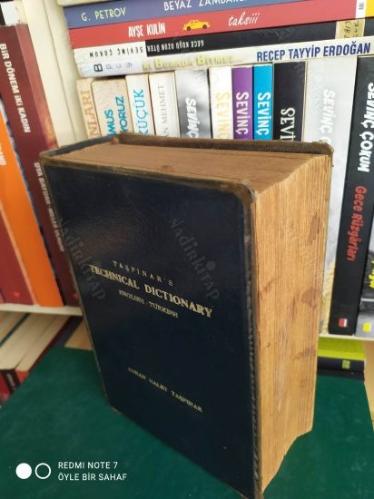 Taşpınar's Technical Dictionary / English-Turkish (Ciltli)
