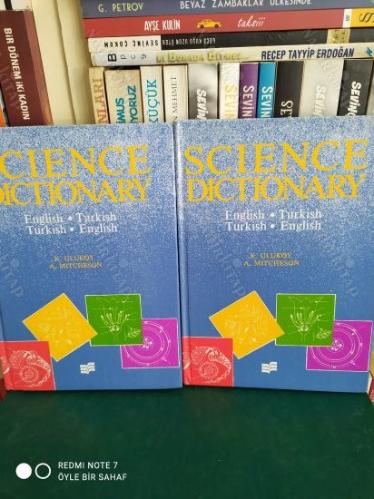 Science Dictionary (English  Turkish - Turkish  English)