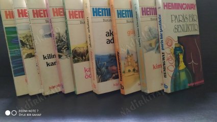 İhtiyar Balıkçı, Afrika'nın Yeşil Tepeleri, Kilimanjaro'nun Karları, Silahlara Veda, Kazanana Ödül Yok, Güneş de Doğar (Bütün Eserleri 9 Kitap Takım)