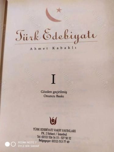 Türk Edebiyatı (5 Cilt Takım)