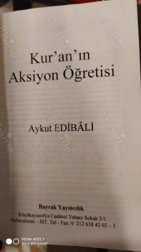 Kur'an'ın Aksiyon Öğretisi (Ciltli, Şömizli)