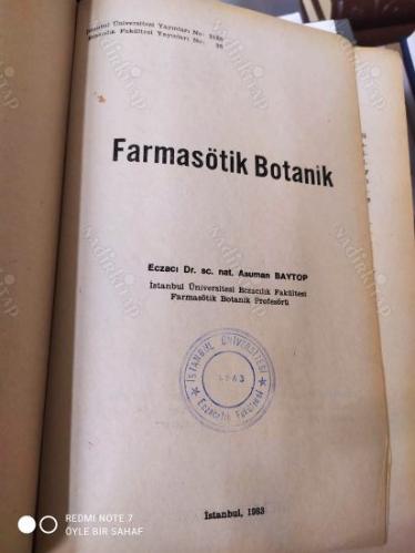 Farmasötik Botanik