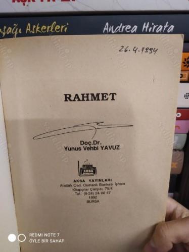 Rahmet (İmzalı)