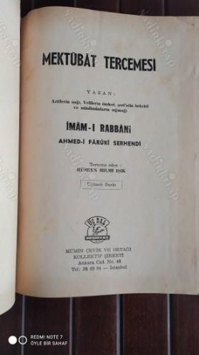 Mektubat Tercemesi