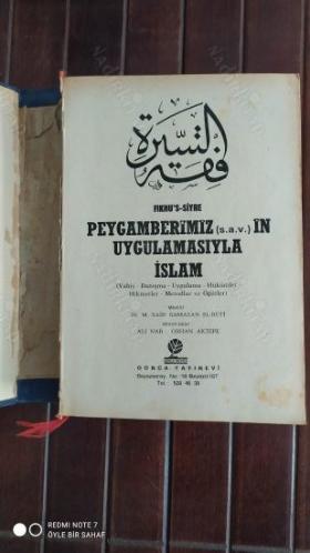 Fıkhu's Siyre - Peygamberimiz (S.A.V.) Uygulamasıyla İslam