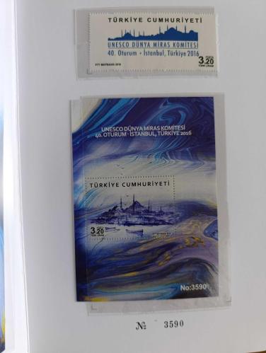2016 UNESCO Dünya mirası tam set portföy 2026 isfila katalog değeri 750 tl