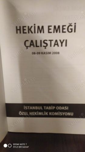 Hekim Emeği Çalıştayı / 08 - 09 Kasım 2008
