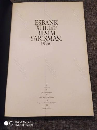 Esbank XIII. Yunus Emre Resim Yarışması 1996