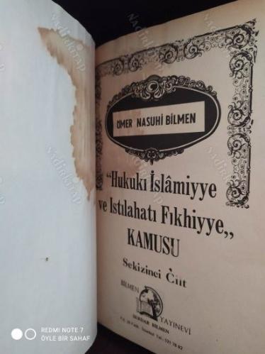 Hukuki İslamiyye ve Islahatı Fıkhiyye Kamusu 1967-1969 (8 Cilt Takım)