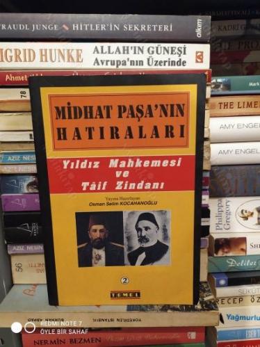 Midhat (Mithat) Paşanın Hatıraları 2 Cilt Takım (1. Hayatım İbret Olsun / 2. Yıldız Mahkemesi ve Taif Zindanı)