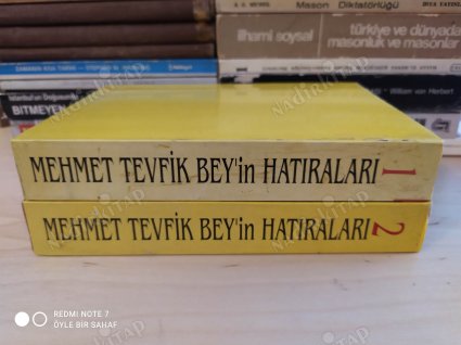 Bir Devlet Adamının Mehmet Tevfik Bey'in Hatıraları - II. Abdülhamid, Meşrutiyet ve Mütareke Devri Hatıraları (2 Cilt Takım)