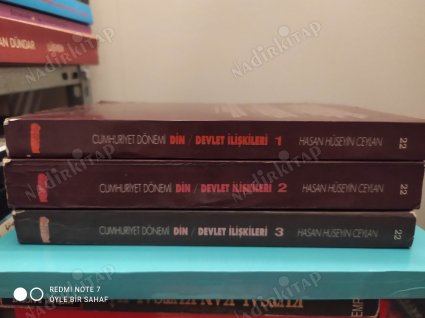 Cumhuriyet Dönemi Din Devlet İlişkileri 3 Cilt Takım (6. Baskı)