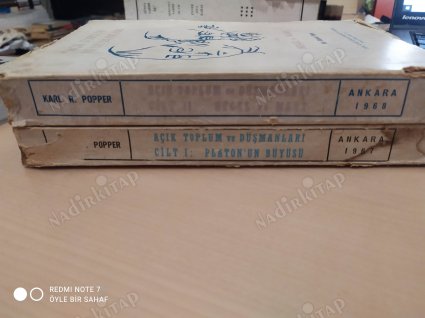 Açık Toplum ve Düşmanları 2 Cilt Takım (I - Platon, II - Hegel ve Marx)