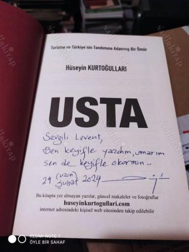 Usta - Turizme ve Türkiye'nin Tanıtımına Adanmış Bir Ömür (İmzalı)