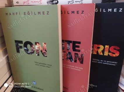 Fon / Sahte Sultan / Inferis - Kara Roman Üçlemesi (3 Kitap Takım)