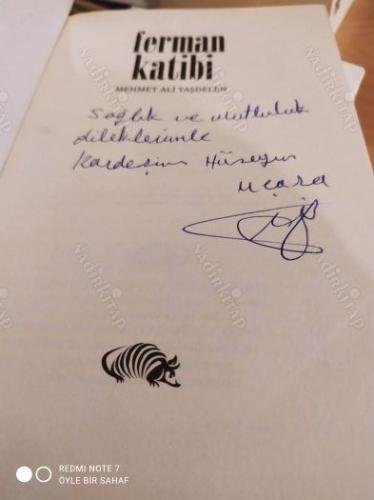 Ferman Katibi (İthaflı İmzalı)