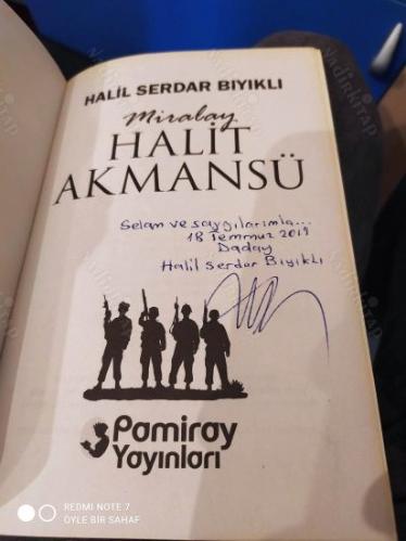 Miralay Halit Akmansü - Trikopis'i Teslim Alan Komutanın Hatıratı (İthaflı İmzalı)