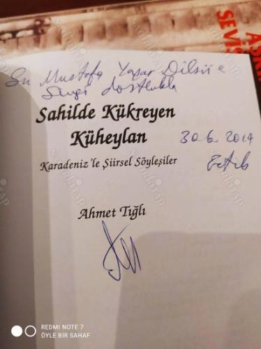 Sahilde Kükreyen Küheylan - Karadeniz'le Şiirsel Söyleşiler (İmzalı)