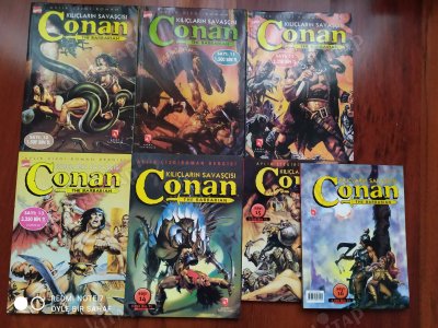 Conan The Barbarian / Kılıçların Savaşçısı - İlk 16 Sayı Sıralı Takım