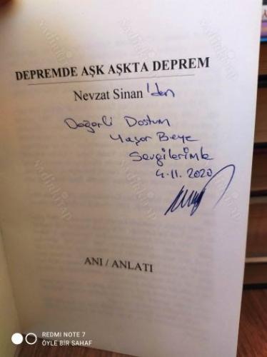 Depremde Aşk Aşkta Deprem (İthaflı İmzalı)