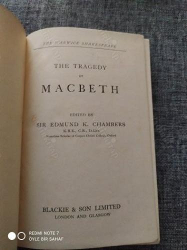 The Tragedy of Machbeth (The Warwick Shakespeare)