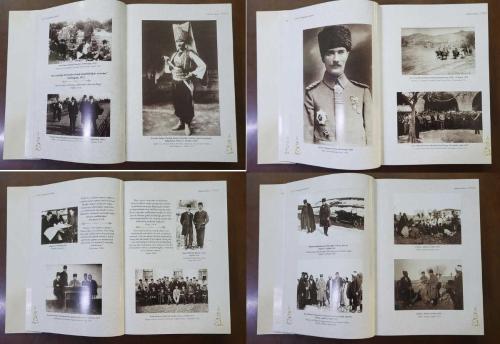 FOTOĞRAFLARLA ATATÜRK ALBÜMÜ, CİLTLİ ve ŞÖMİZLİ - TRABLUSGARP - BEKİR SAMİ BEY - RAUF ORBAY - CEMİL CAHİT TOYDEMİR - REFET BELE - ZAFER TEPE, POLATLI - MAREŞAL GAZİ MUSTAFA KEMAL PAŞA - CLAUDE FARRERE - BALYA - İNEBOLU - TÜRK OCAĞI 1930 - KLİMENT YEFROMOVİÇ - RIZA PEHLEVİ - AFET İNAN - CELAL BAYAR - KILIÇ ALİ - 10 KASIM 1938 - 29 EKİM 1923 - 19 MAYIS 1919 - 23 NİSAN 1920 - 30 AĞUSTOS ZAFER BAYRAMI - CUMHURİYET BAYRAMI - ULUSAL EGEMENLİK  ve ÇOCUK BAYRAMI - GENÇLİK ve SPOR BAYRAMI - İSMET İNÖNÜ - SABİHA GÖKÇEN - 519 SAYFA