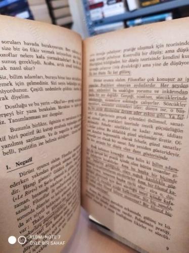 Felsefe ve Bilim Adamlarının Kendiliğinden Felsefesi