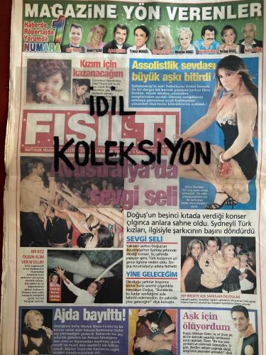 FISILTI MAGAZİN GAZETESİ - DOĞUM GÜNÜ HEDİYESİ (TURKİSH - NEWSPAPER) - 29 MART - 4 NİSAN 2006 - TAM TAKIM 24 SAYFADIR -Kenan İmirzalioğlu tam sayfa poster-Alişan-İpek Tuzcuoğlu-Şebnem Özuzcan-İbrahim Tatlıses-Raphaela Ferraro-Bilal Özcan-Gönül Yazar-Aykut Işıklar-Yılmaz Morgül-Muazzez Abacı-Müslüm Gürses-Perihan Savaş-Bediz Doğan-Sibel Tüzün-Elay-Ebru Destan-Vedat İnceefe-Doğuş-Ajda Pekkan-Gökhan Özen-Mine Çayıroğlu-Şebnem Dönmez-Ece Gürsel-Demet Evgar-Berrak Tüzünataç-Yeliz Yeşilmen-Zeki Müren-Tuğba Özay-Bediz Doğan-Murat Can-Girme-Sezen Aksu-Ayşe Seda Soyan-Hayri İpar-Alişan-Banu Alkan-Kayahan-Seray Sever-Hakan Peker-Fatoş Seğmen-Ceyhun Yılmaz-Işın Karaca-Haluk Levent-Gülşen-Fatma Girik-Fahriye Evcen-Emrah-Tuğba Özay-Yavuz Seçkin-Fikret Hakan-Gülhan Şen-Ziya Kürküt-Şenay Düdek-Müge Anlı-Barbaros Şansal-Morgül-Yılmaz Morgül-Keremcem-Ebru Gündeş-İbrahim Tatlıses-Sezen Aksu-Bilal Özcan-Muazzez Abacı-Şebnem Özuzcan-İpek Tuzcuoğlu-Kaya Çilingiroğlu-Ajda Pekkan-Kenan İmirzalıoğlu