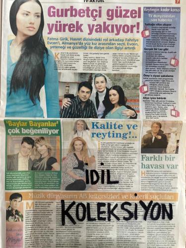 FISILTI MAGAZİN GAZETESİ - DOĞUM GÜNÜ HEDİYESİ (TURKİSH - NEWSPAPER) - 29 MART - 4 NİSAN 2006 - TAM TAKIM 24 SAYFADIR -Kenan İmirzalioğlu tam sayfa poster-Alişan-İpek Tuzcuoğlu-Şebnem Özuzcan-İbrahim Tatlıses-Raphaela Ferraro-Bilal Özcan-Gönül Yazar-Aykut Işıklar-Yılmaz Morgül-Muazzez Abacı-Müslüm Gürses-Perihan Savaş-Bediz Doğan-Sibel Tüzün-Elay-Ebru Destan-Vedat İnceefe-Doğuş-Ajda Pekkan-Gökhan Özen-Mine Çayıroğlu-Şebnem Dönmez-Ece Gürsel-Demet Evgar-Berrak Tüzünataç-Yeliz Yeşilmen-Zeki Müren-Tuğba Özay-Bediz Doğan-Murat Can-Girme-Sezen Aksu-Ayşe Seda Soyan-Hayri İpar-Alişan-Banu Alkan-Kayahan-Seray Sever-Hakan Peker-Fatoş Seğmen-Ceyhun Yılmaz-Işın Karaca-Haluk Levent-Gülşen-Fatma Girik-Fahriye Evcen-Emrah-Tuğba Özay-Yavuz Seçkin-Fikret Hakan-Gülhan Şen-Ziya Kürküt-Şenay Düdek-Müge Anlı-Barbaros Şansal-Morgül-Yılmaz Morgül-Keremcem-Ebru Gündeş-İbrahim Tatlıses-Sezen Aksu-Bilal Özcan-Muazzez Abacı-Şebnem Özuzcan-İpek Tuzcuoğlu-Kaya Çilingiroğlu-Ajda Pekkan-Kenan İmirzalıoğlu