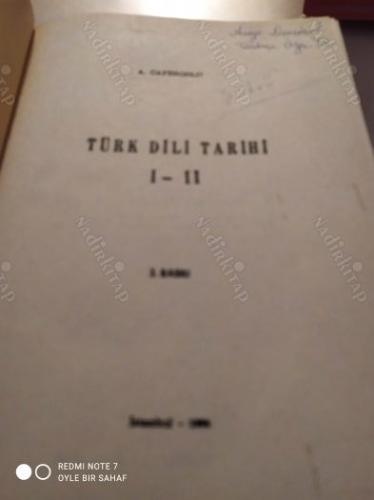 Türk Dili Tarihi I - II (Tek Kitap)