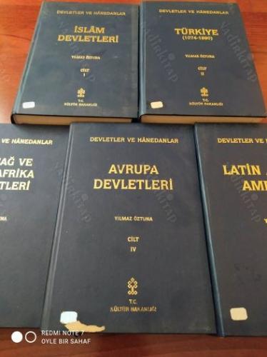 Devletler ve Hanedanlar 5 Cilt Takım (İslam Devletleri, Türkiye 1074-1990, İlk Çağ ve Asya-Afrika Devletleri, Avrupa Devletleri, Latin Avrupa-Amerika)
