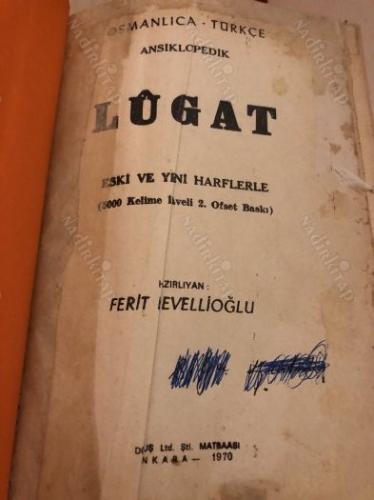 Osmanlıca - Türkçe Ansiklopedik Lûgat (Ciltli)