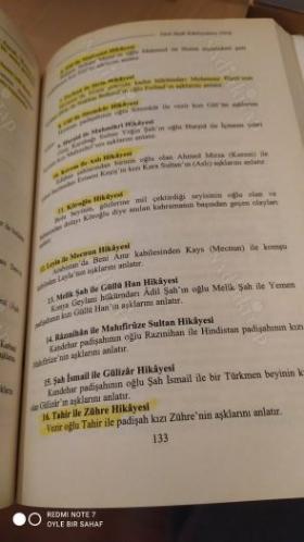 Türk Halk Edebiyatına Giriş Edebiyat Tarihi - Metinler